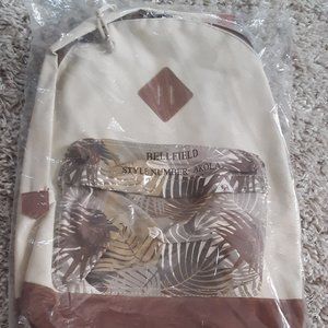 BELLFIELD Small Beige Back Pack